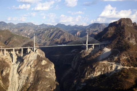 Самый высокий подвесной мост