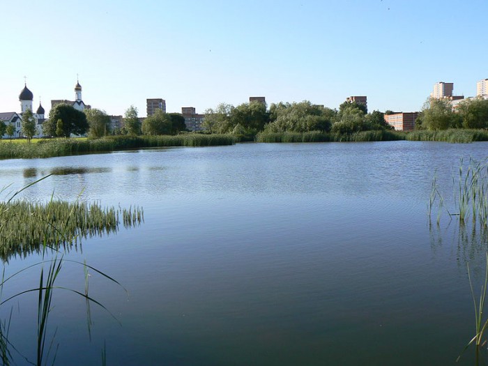 Озеро в Клайпеде, фото Kusurija