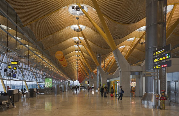 Новый терминал мадридского аэропорта Барахас