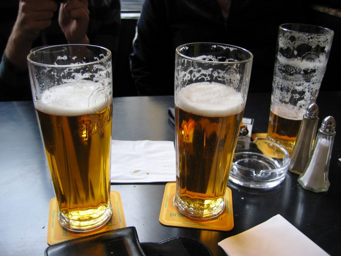 Пиво в Праге, фото Linnie