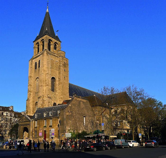 Церковь Сен-Жермен-де-Пре, фото Mbzt