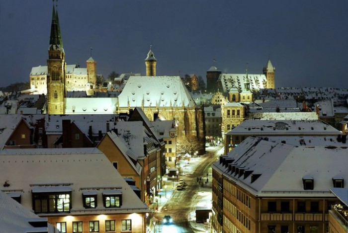 Центр города Нюрнберга, фото Johannes Kerstiens
