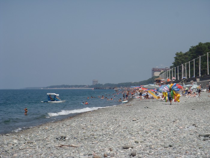Кобулети пляж, Грузия