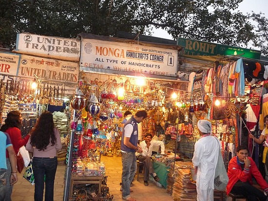 Рынок в Нью Дели, Индия