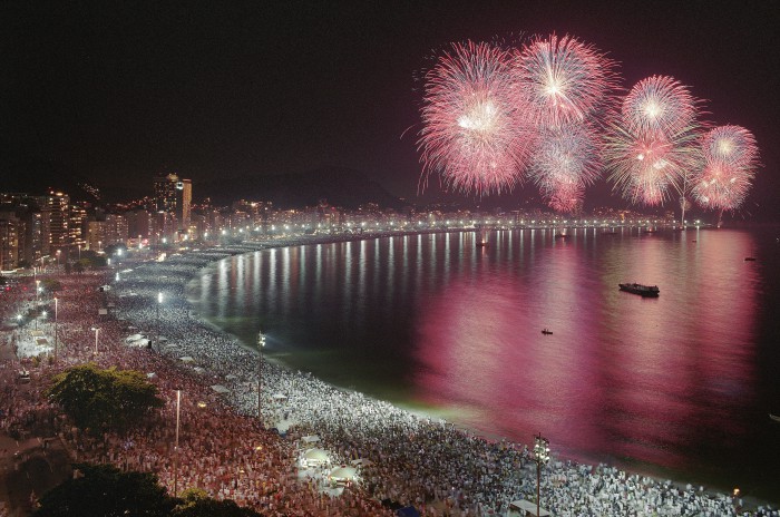 Новый год в Рио, Бразилия