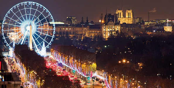 Новый Год, Париж
