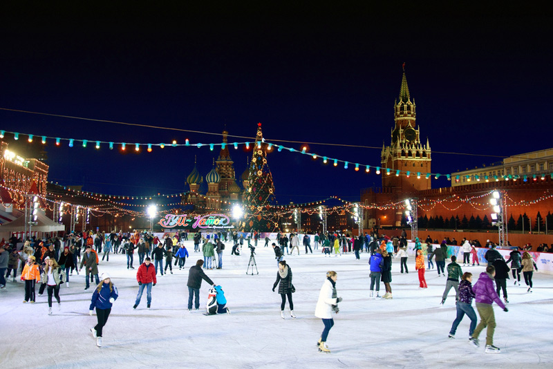 Ледовые катки Москвы