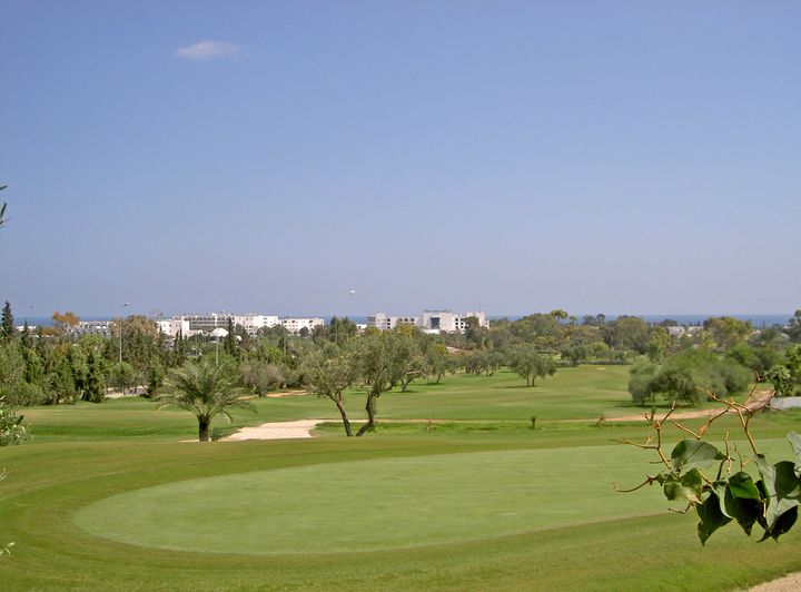 Поле для гольфа в Тунисе