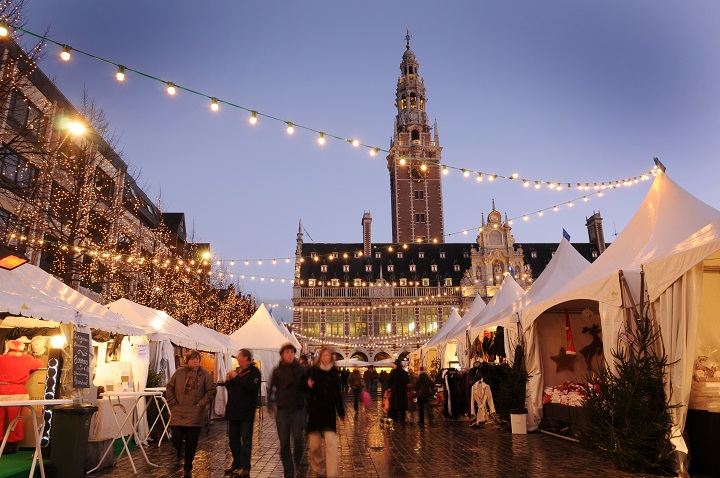 Рождественская ярмарка в Брюсселе