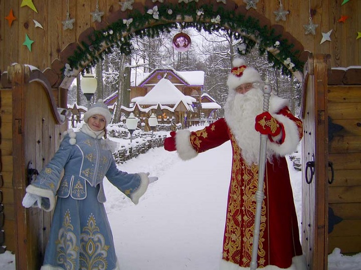 Усадьба Деда мороза в Беловежской пуще