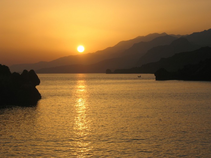 Закат на острове Крит, фото Christina Koundouris