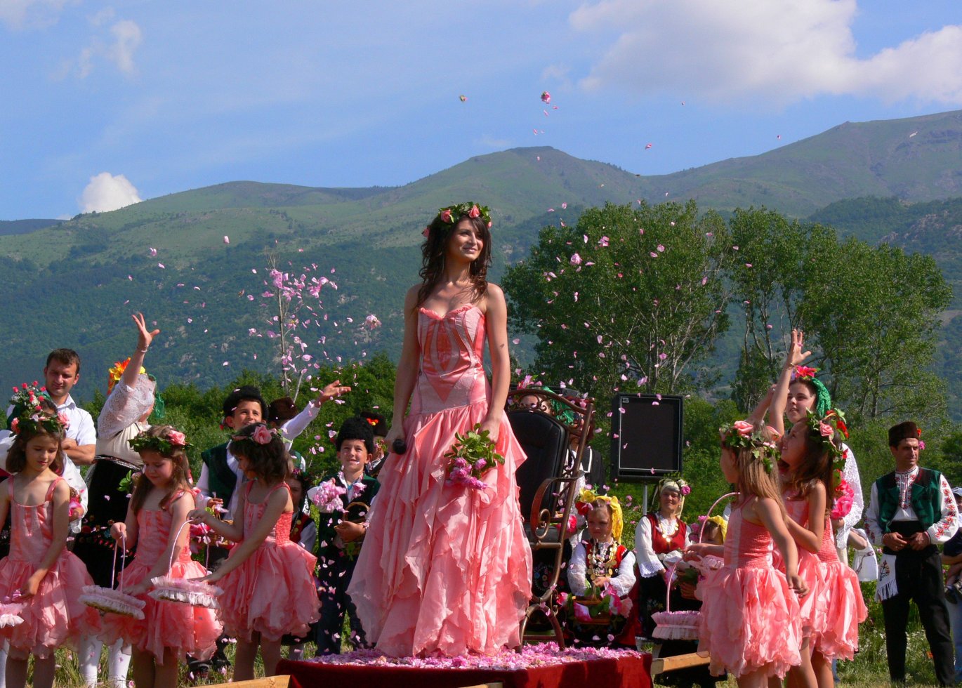 Казанлык Болгария фестиваль роз