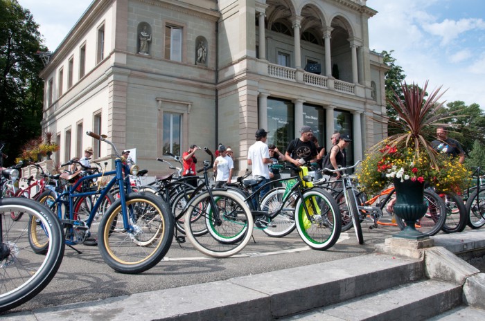 Велосипеды в Женеве, фото sebgaidin
