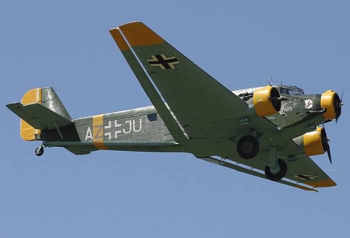 Junkers Ju-52/3m, фото Aldo Bidini