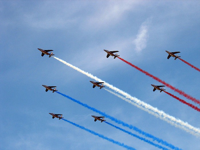 Patrouille de France в полном составе, фото Monster1000