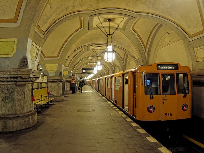 Одна из станций берлинского метро, фото Pedelecs