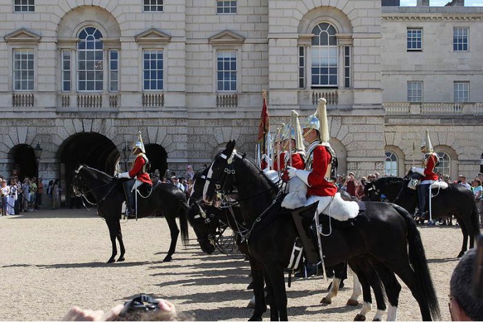Развод королевской конной гвардии, фото C Talleyrand