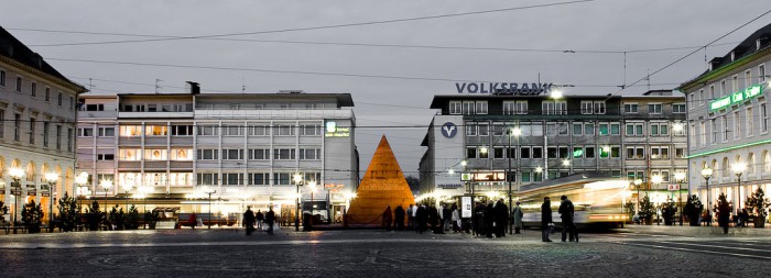 Рыночная площадь Карлсруэ, фото jamiro°