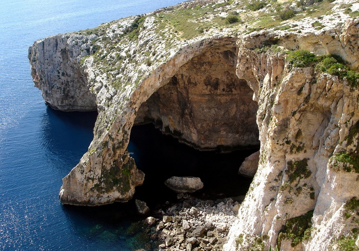 Голубой грот на Мальте