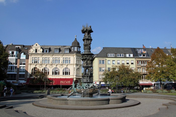 Исторический фонтан, Кобленц, Германия, фото Holger Weinandt 