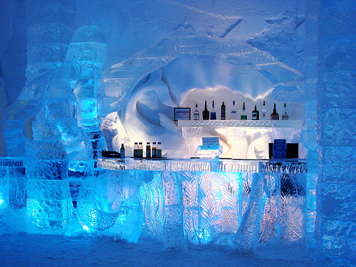 Ледяной Отель в Швеции