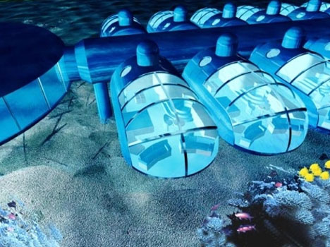 Посейдон подводный отель в Дубаи