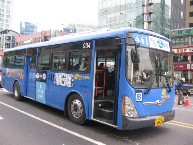 Автобус в Сеуле