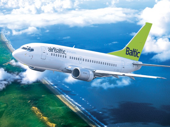 AirBaltic - самая пунктуальная авиакомпания в мире в 2014 году